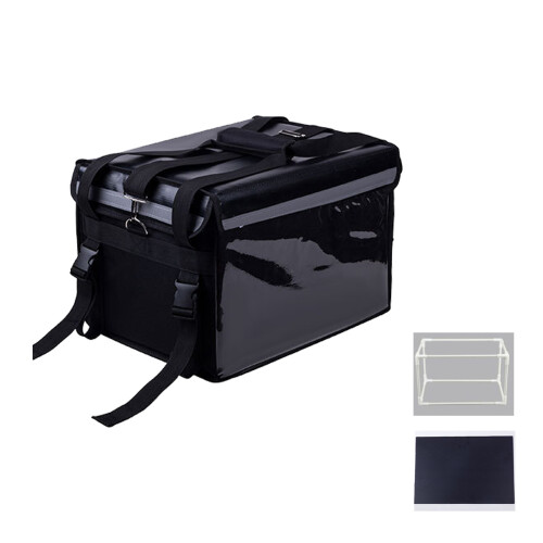Delivery insulated box equipment in black-S