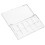 4Stk Refillable Lidschatten- Und Makeup Organizer Aus Kunststoff 1