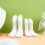 16St Plastic Baby Voet Mannequin Voor En Display Wit 5
