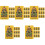 50St PVC Chinese General Amulet Kaarten Multi En Decor 5