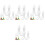 16St Plastic Baby Voet Mannequin Voor En Display Wit 9