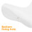 16St Plastic Baby Voet Mannequin Voor En Display Wit 6