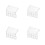 4Stk Refillable Lidschatten- Und Makeup Organizer Aus Kunststoff 4