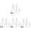 16St Plastic Baby Voet Mannequin Voor En Display Wit 8