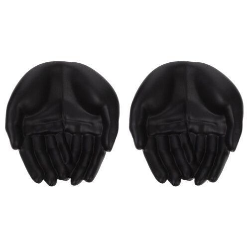 2Stk Schmuckablage Resin Palm Ring Ohrring Organizer 1