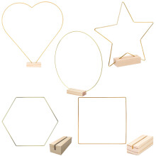 20Stk Metallblumenringe Gold Für Handwerk - & Partydeko