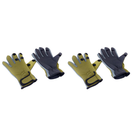 2St Waterdichte Vis Handschoenen 3- Warm Antislip 1