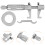 3St Draagbare Micrometers, Precisie Meettool in 11