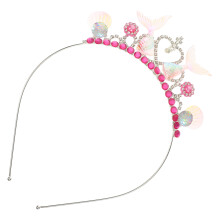5Stk Haarband Für Tiara Metall Rosé