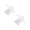 2St Eenvoudige Witte Badjas Mini Pop Accessoires DIY Gebruik 6