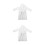 2St Eenvoudige Witte Badjas Mini Pop Accessoires DIY Gebruik 8