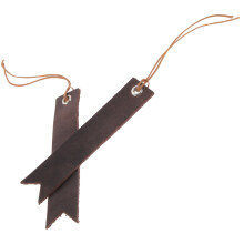 10Stk Elegante Leder Lesezeichen Ecke Für Dekorative Nutzung