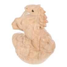5Stk Glücksbringer Holzpferd Feng Shui Und