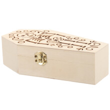 5Stk Praktische Beige Holz- Und Metallurne Für Tierasche