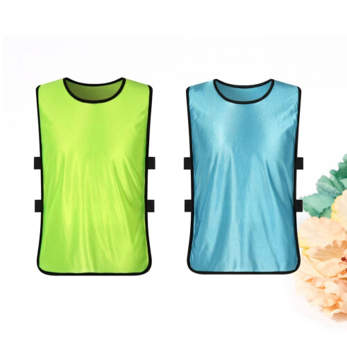 12Stk Kinder Sleeveless Shirt, Trainingsweste Polyester 2