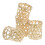 12Ud Fundas Decorativas Para Macetas Bambú Tejido Beige Estilo Rústico 1