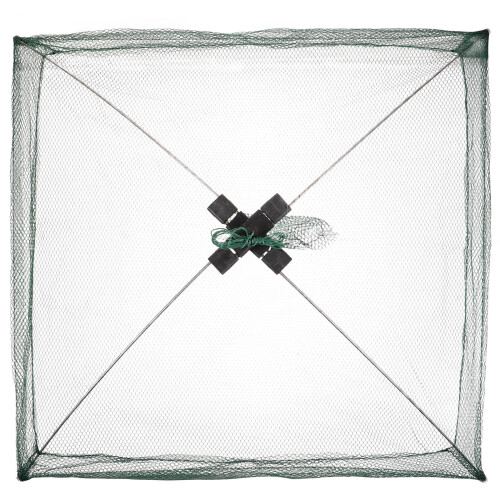 2Pièces Filet Pliant Vert En Nylon Pour Crustacés Efficace 1