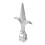 2Ud Accesorios Decorativos Para Valla Hierro Gris Resistente Exterior 2