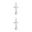 2Ud Accesorios Decorativos Para Valla Hierro Gris Resistente Exterior 9