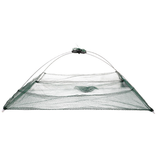 2Pièces Filet Pliant Vert En Nylon Pour Crustacés Efficace 2