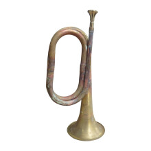 Marching Bugle Blowing Bugle Musical Instrument Retro