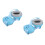 2Pièces Casque Anti- Bébé Doux Abs+pu Ajustable 8