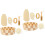 2Ensembles Outils Exfoliants Bain Corps Pieds Multicolores 6