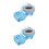 2Pièces Casque Anti- Bébé Doux Abs+pu Ajustable 5
