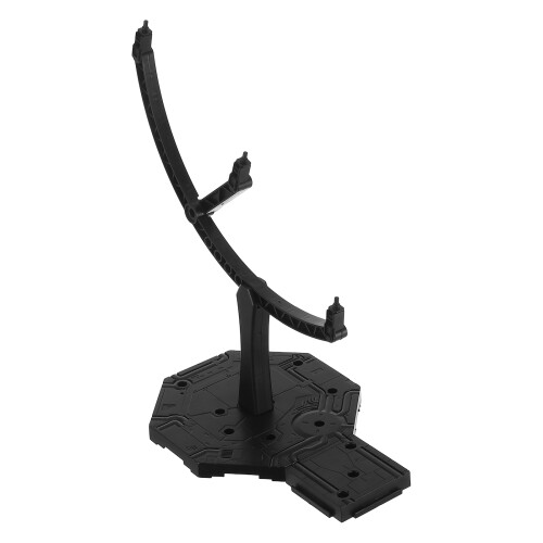 3Pièces Base Stable Noire Plastique Pour Figurines Et Modèles Posables 2