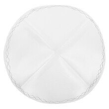 2Stk Weiße Yamulke Betmütze Für Shabbat Hochzeit Feiertage Männer