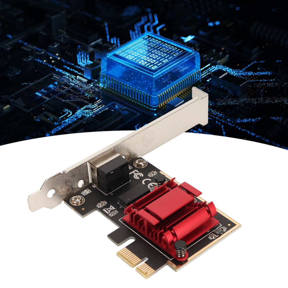 2.5G Pcie Network Adapter 10/100/1000/2500Mbps Rj45 For Win/Linux 9451368906557