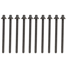 Head Bolts, Engine Cylinder Head Bolt Set Heat-Treatment Process Maximum Tensile Strength Replacement for Opel Astra Meriva Vectra Zafira, Ensures