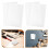 3000Pcs White Hair Curling Paper for Rollers Durable Thin Perm Wraps 8