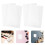 3000Pcs White Hair Curling Paper for Rollers Durable Thin Perm Wraps 9