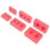 9Pcs Watermelon Red Clay Sphere Molds for Uniform Polymer Bead Making 1