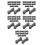 100Pcs Dark Grey Plastic Toy Train Track Joiners and Expansion Pieces 6
