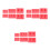 9Pcs Watermelon Red Clay Sphere Molds for Uniform Polymer Bead Making 3