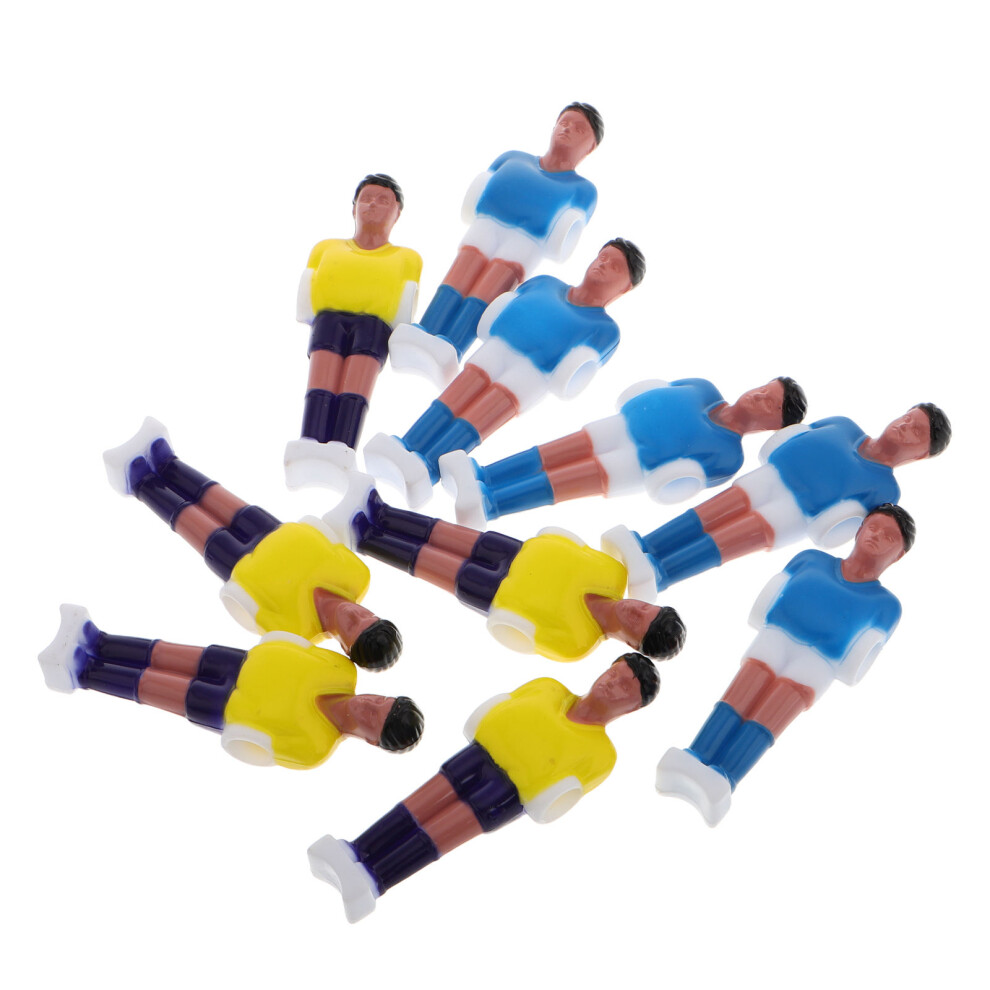 20Szt Kolorowe ŻYwiczne Figury PiłKarzyki Mini Stół Do Gry-image