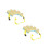 2Pcs Swim Floatation Belt for Kids Eva Material Adjustable 6