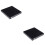 2Pcs USB External Cd Burner Dvd Rewriter Black Plug and Play Drive 6