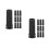 20Pcs Elegant Black Artificial Tree Stand for Stable Xmas Tree Support 4