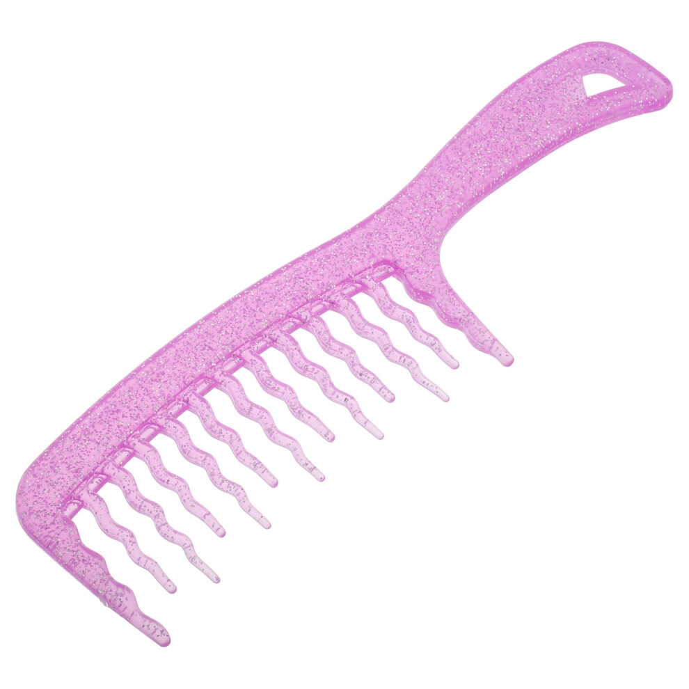 Totority Unisex Purple 5Pcs Hair Comb For Women Detangling Curly Hair Styling