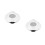 2Pcs White USB Powered Mini Fridge with Freezer for Office and Camping 7