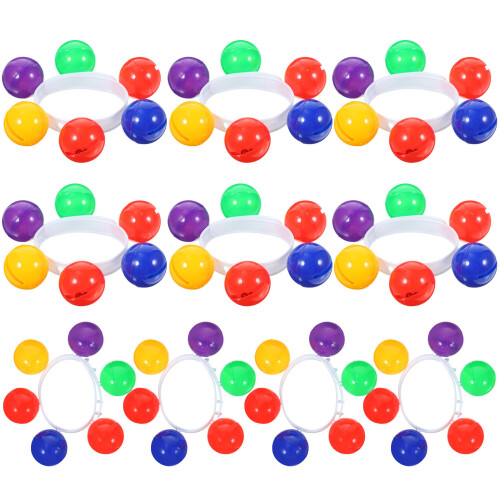36Pz Sonagli Polso Per Bambini Materiale Gioco Creativo