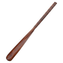 5Pcs Handled Wooden Shoe Horn Reusable Shoe Lifter for Men and Women