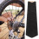 5Pcs Waterproof Silicone Bike Frame Protector Black Chainstay Tape 5
