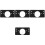 8Pz Kit Installazione Cerniere Nero Acciaio Inox Per Armadi E 5