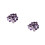 40Pz Cabochon Viola Con Base Piana Per Decorazioni E Gioielli 8