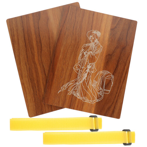 5Set Kit Per Piante in Legno Marrone Per Scrapbook E 1