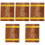5Set Kit Per Piante in Legno Marrone Per Scrapbook E 5